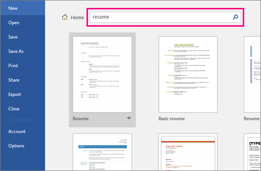 membuat cv menggunakan template word