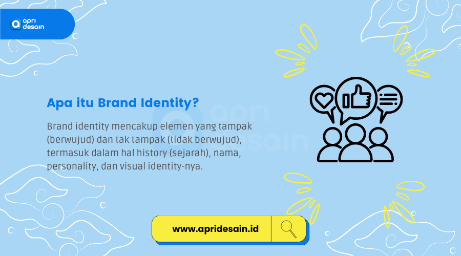 infografik pengertian brand identity