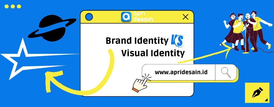 perbedaan visual identity dan brand identity
