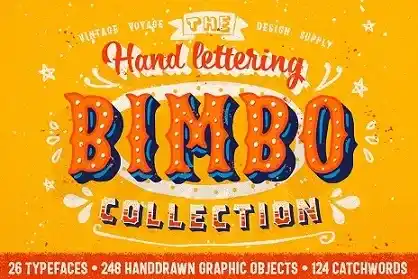 bimbo hand lettering