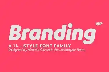 branding font family