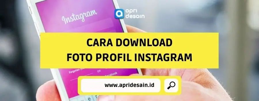 cara download foto profil instagram