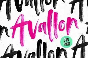 font avallon