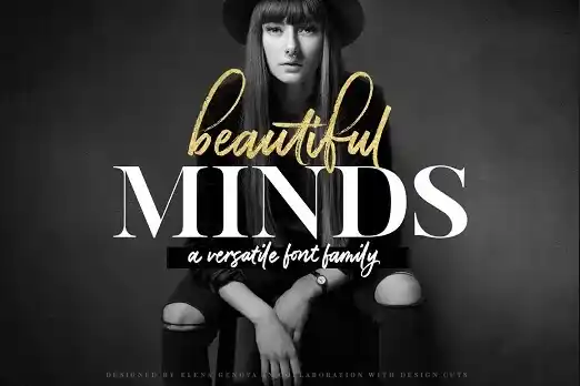 fonts beautifulminds