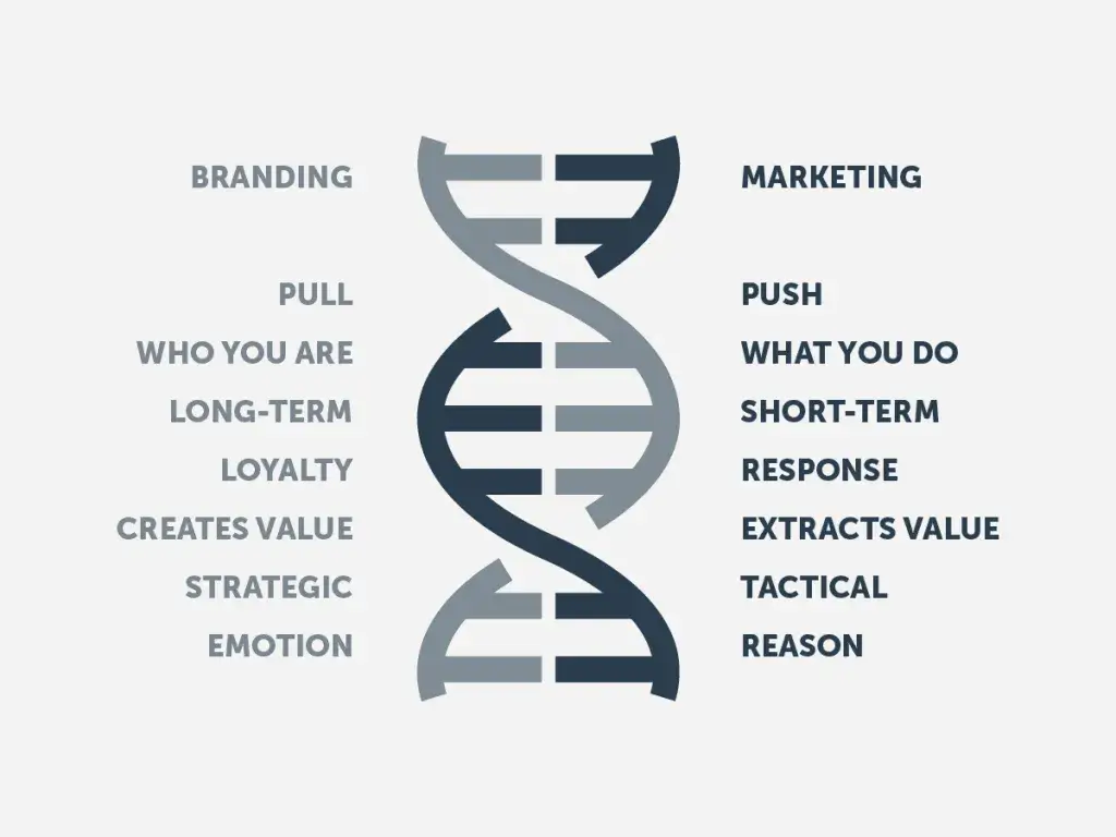 branding vs marketing