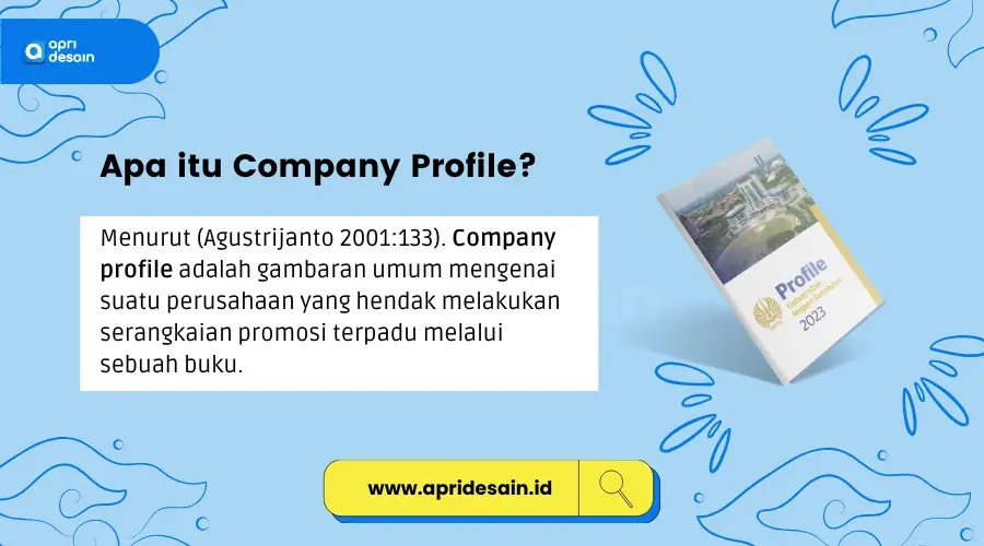 infografik pengertian company profile