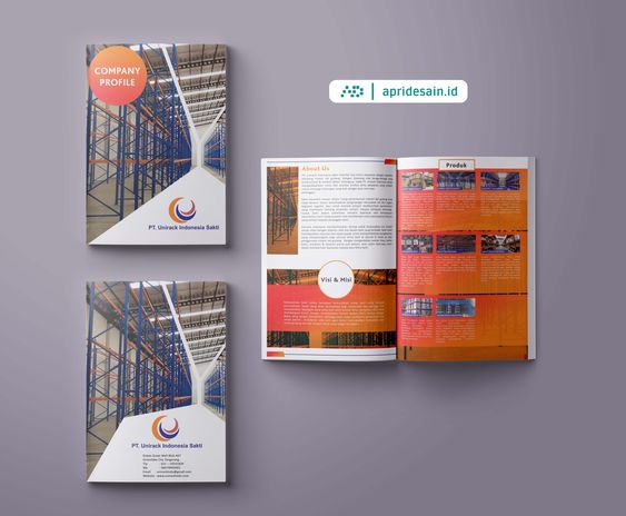 desain katalog pt perusahaan Jakarta