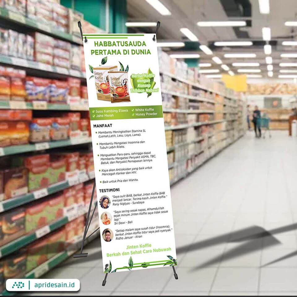 desain x banner herbal