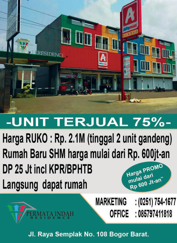 desain brosur properti