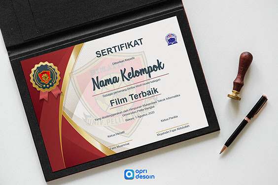 Desain Sertifikat Pelita Bangsa