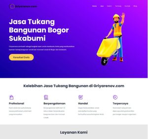 pembuatan website griyarenov