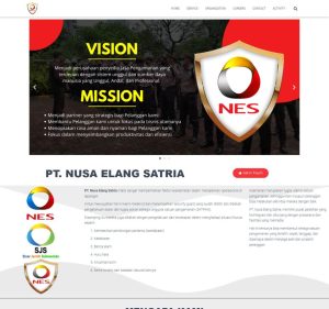 pembuatan website nusa elang satria