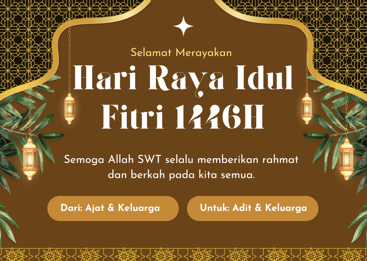 jasa desain kartu ucapan lebaran