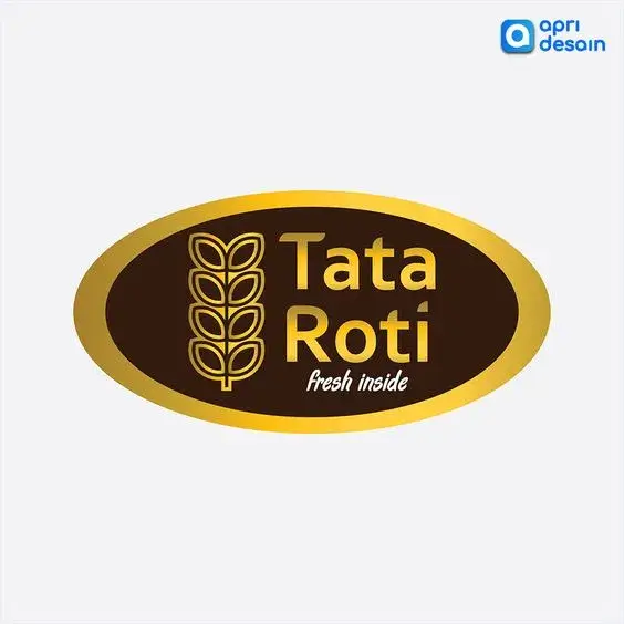 desain logo brand roti 1