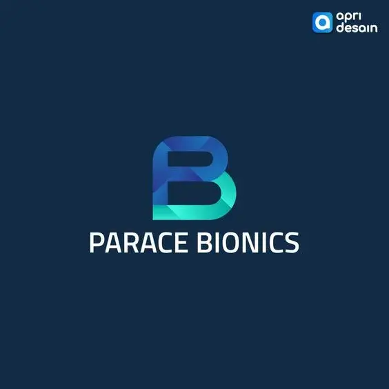 desain logo produk kesehatan parace bionics