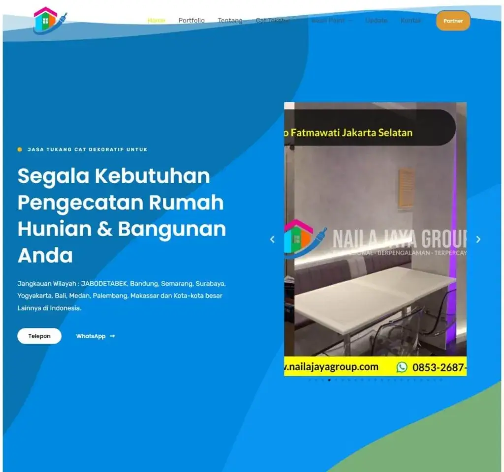 jasa website cibitung