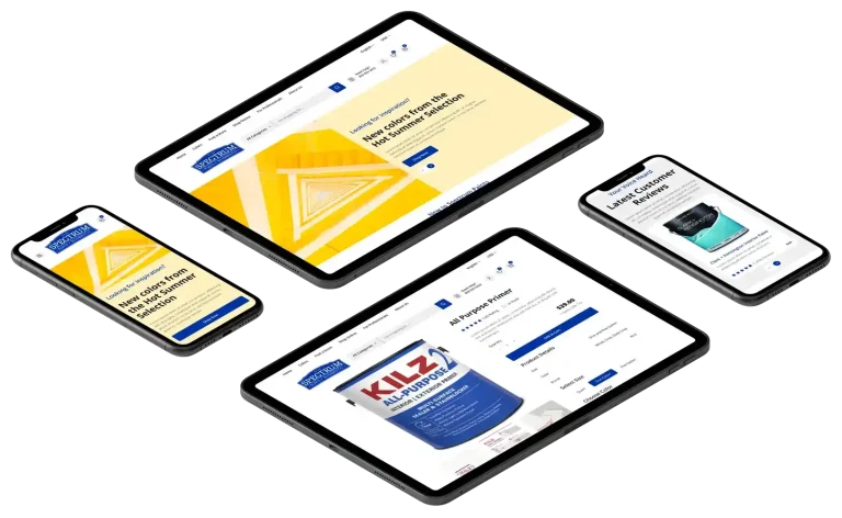jasa pembuatan website cikarang dan cibitung mockup