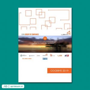 desain kalender elegan