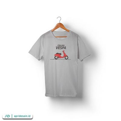 desain kaos vespa klub