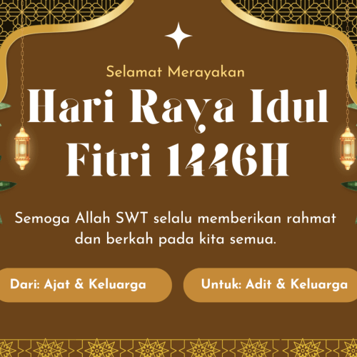 jasa desain kartu ucapan lebaran