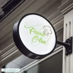 jasa desain logo rumah makan pawon